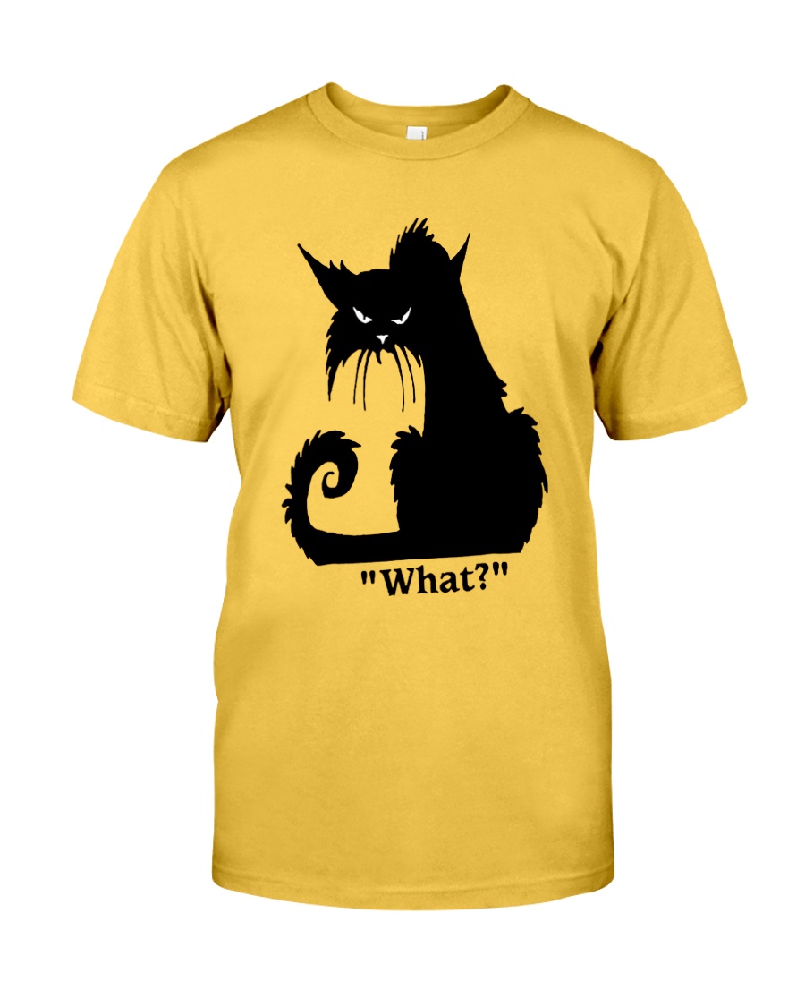 Cat What Classic T-Shirt