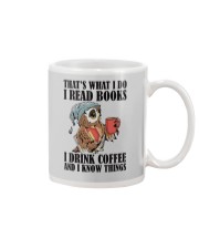 Owl i Read Books i Drink Coffee Mug thumbnail