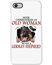 Old Women With Gsd Phone Case thumbnail