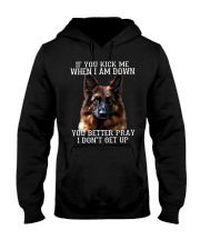 Gsd IF YOU KICK ME WHEN I AM DOWN Hooded Sweatshirt tile