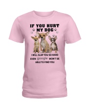 Chihuahua Hurt Ladies T-Shirt tile
