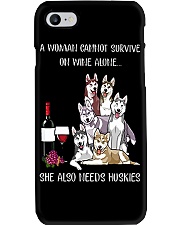 Woman Needs a Husky Phone Case thumbnail