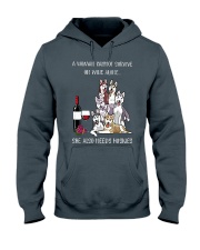 Woman Needs a Husky Hooded Sweatshirt thumbnail