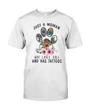 Dogs and Tattoos Classic T-Shirt front