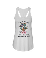 Dogs and Tattoos Ladies Flowy Tank thumbnail