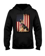 German Shepherd Flag Hooded Sweatshirt thumbnail