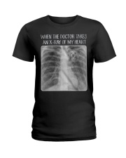 Golden Retriever X-Ray Ladies T-Shirt thumbnail