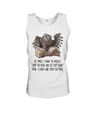 Owl At times i think to myself Unisex Tank thumbnail