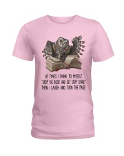 Owl At times i think to myself Ladies T-Shirt thumbnail