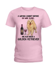 Woman Needs a Golden Ladies T-Shirt thumbnail