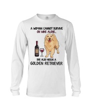 Woman Needs a Golden Long Sleeve Tee thumbnail