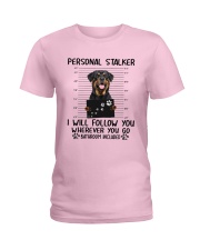 Rottweiler Stalker Ladies T-Shirt thumbnail