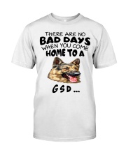No Bad Days With Gsd Classic T-Shirt thumbnail