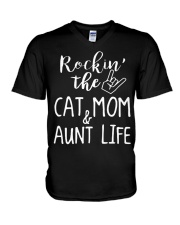 Cat Mom Limited Edition V-Neck T-Shirt thumbnail