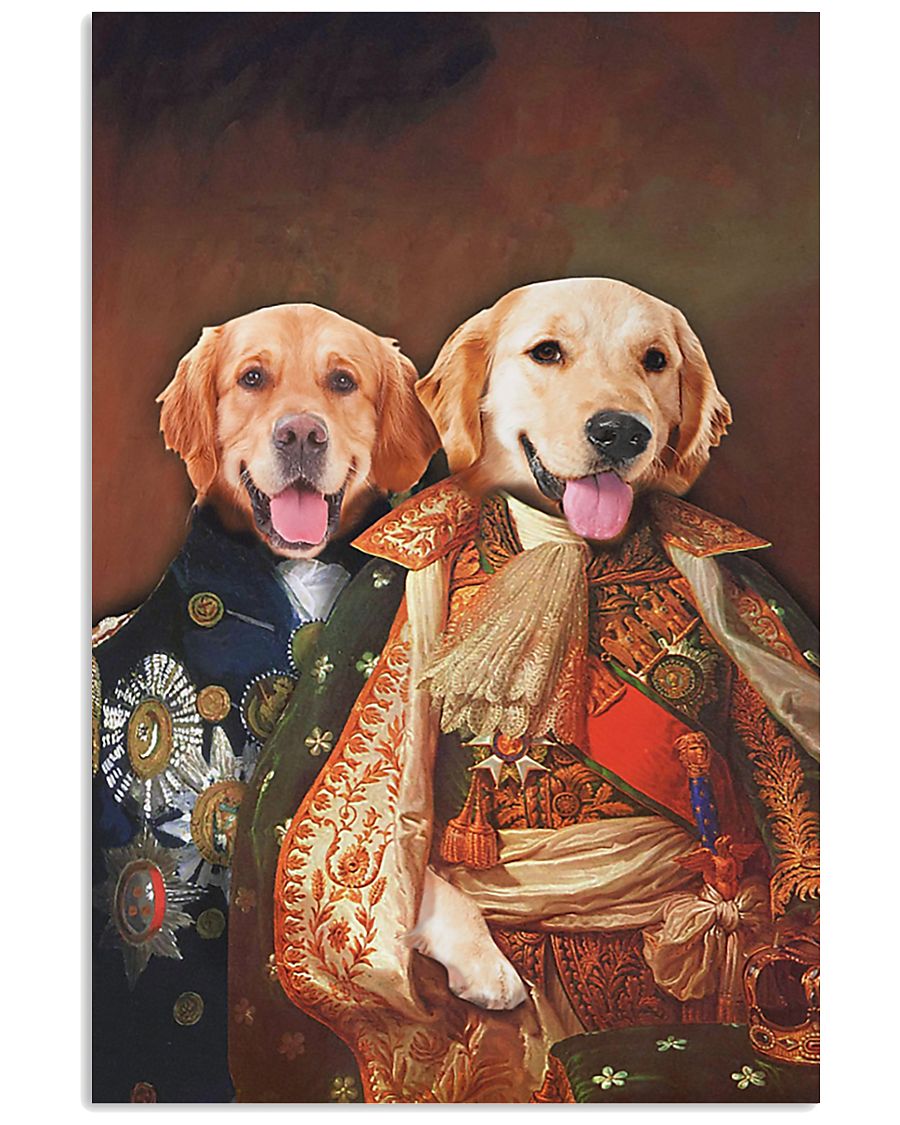 Golden Retriever Portrait 11x17 Poster