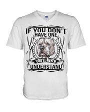 if You Don't Have Pitbull V-Neck T-Shirt thumbnail