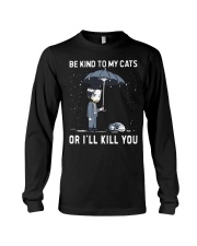 Be Kind To My Cats Long Sleeve Tee thumbnail