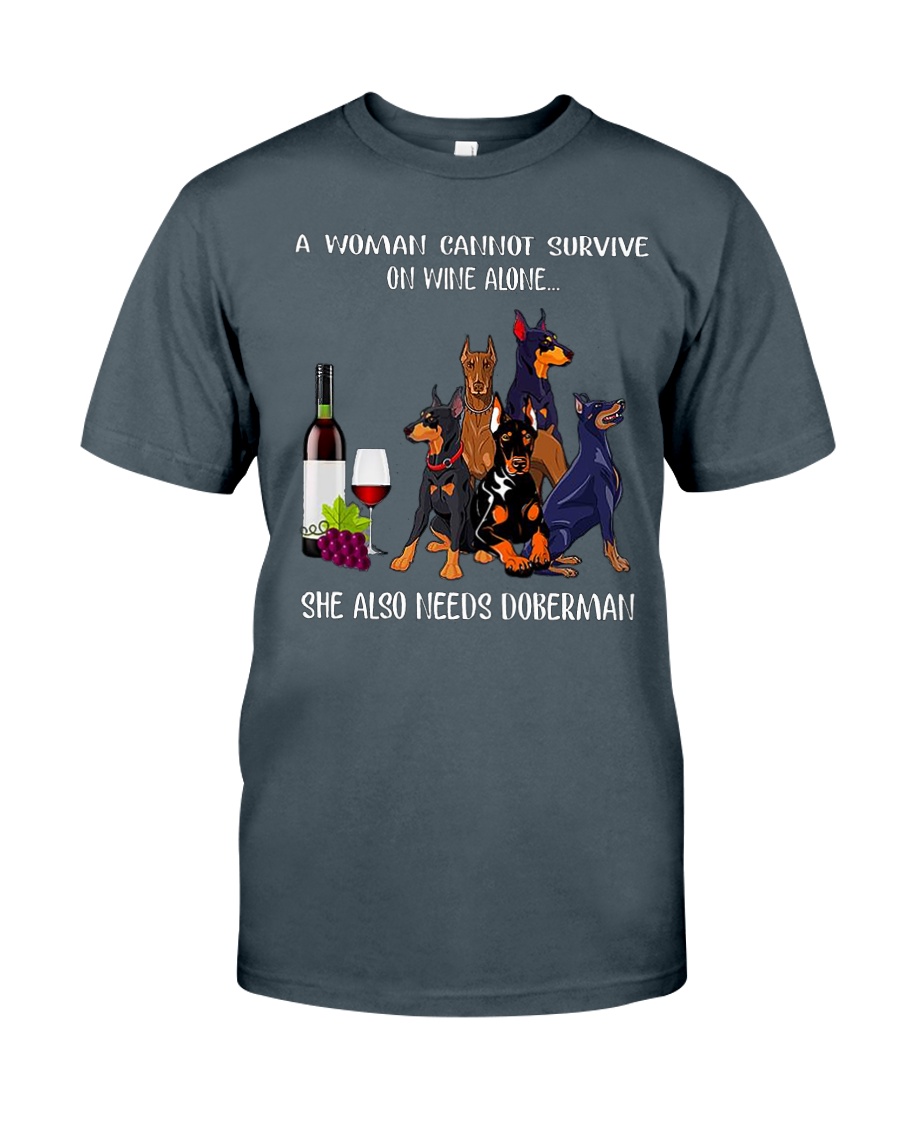 Woman Need Doberman Classic T-Shirt