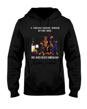 Woman Need Doberman Hooded Sweatshirt thumbnail
