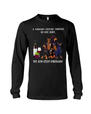 Woman Need Doberman Long Sleeve Tee thumbnail