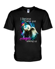 Elephant Are Angels V-Neck T-Shirt tile