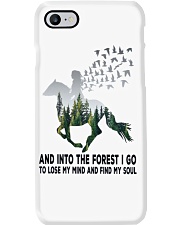 And Into Forest Horse Soul Phone Case tile