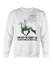 And Into Forest Horse Soul Crewneck Sweatshirt tile