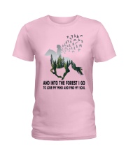 And Into Forest Horse Soul Ladies T-Shirt tile