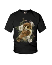 OWL AND FLOWERS Youth T-Shirt thumbnail