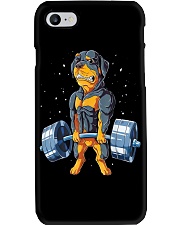 Rottweiler Fitness Funny Phone Case tile