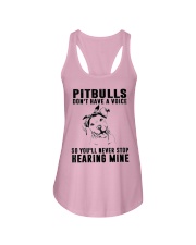 Pitbull Don't Have Voice Ladies Flowy Tank thumbnail