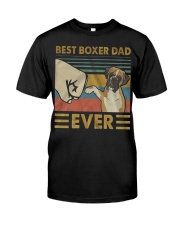 Boxer Dad Best Ever Classic T-Shirt front