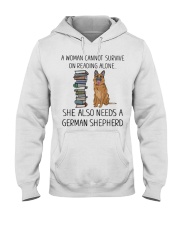 Woman Also Need German Shepherd Hooded Sweatshirt thumbnail