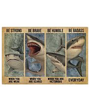 Shark Badass 17x11 Poster front
