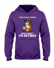 Boxer Retired Hooded Sweatshirt front