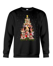 Chihuahua Christmas Tree Crewneck Sweatshirt tile