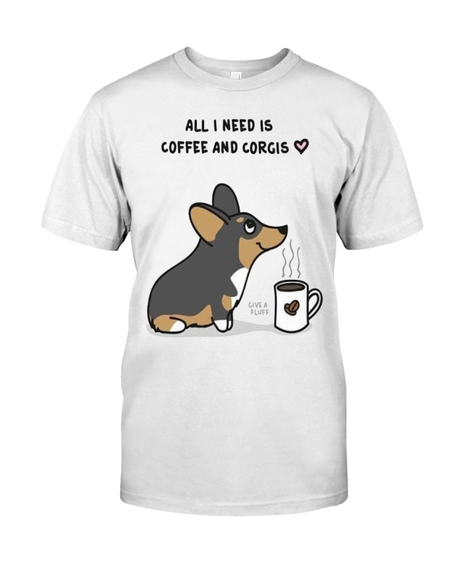 My Corgi and Coffee Classic T-Shirt