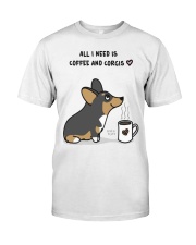 My Corgi and Coffee Classic T-Shirt front