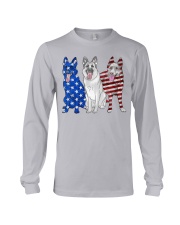 German Shepherd Flag Long Sleeve Tee thumbnail