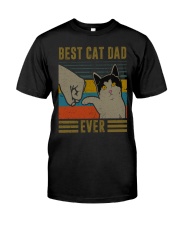 Cat Dad Classic T-Shirt front