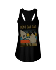 Cat Dad Ladies Flowy Tank thumbnail