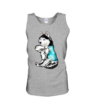 Husky Mom Unisex Tank thumbnail