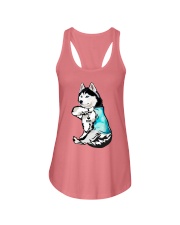 Husky Mom Ladies Flowy Tank thumbnail