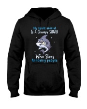 Grumpy Shark Hooded Sweatshirt tile