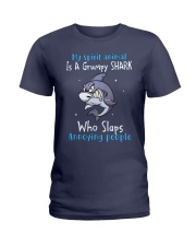 Grumpy Shark Ladies T-Shirt tile