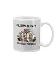 Owls Make Me Happy Mug thumbnail