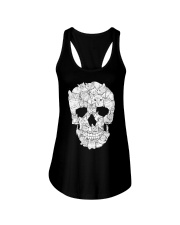 Cats Skull Ladies Flowy Tank thumbnail