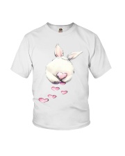 Rabbit Bunny Heart Youth T-Shirt thumbnail