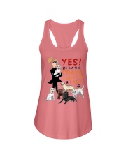 Crazy Lady Labrador Ladies Flowy Tank thumbnail