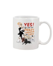 Crazy Lady Labrador Mug thumbnail